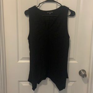 Black Tank Top Blouse